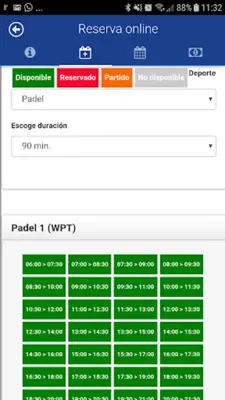 Panama Padel Academy android App screenshot 1